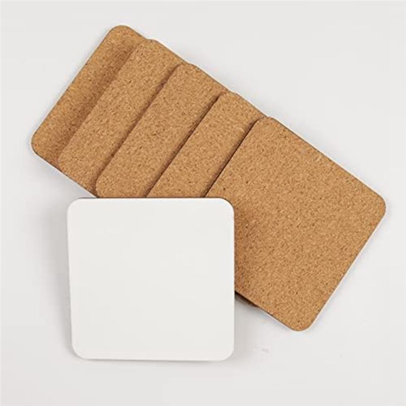 Coaster Sublimation Blank - BHBL 12개 승화 인쇄용 사각 코스터