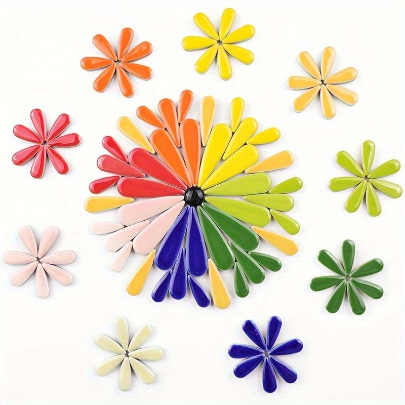100g 팩 물방울 모양 세라믹 모자이크 타일 DIY  - Ceramic Tile Blank 리뷰 및 가격