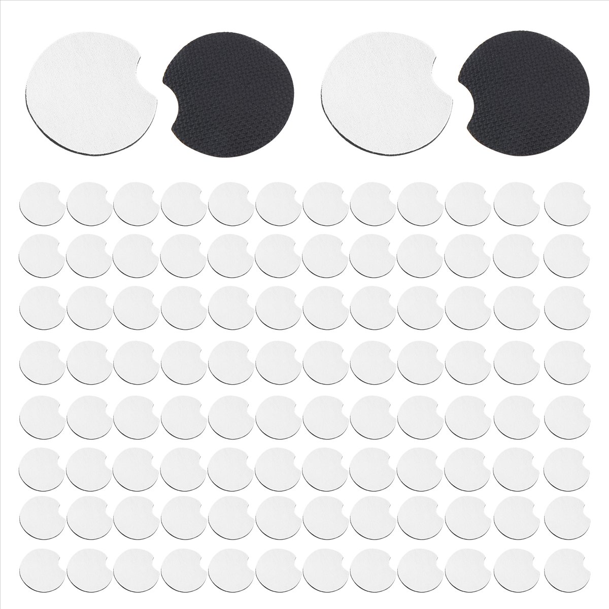 AA83 100개의 승화용 블랭크 자동차 코스터, 원형 - Coaster Sublimation Blank 리뷰 및 가격
