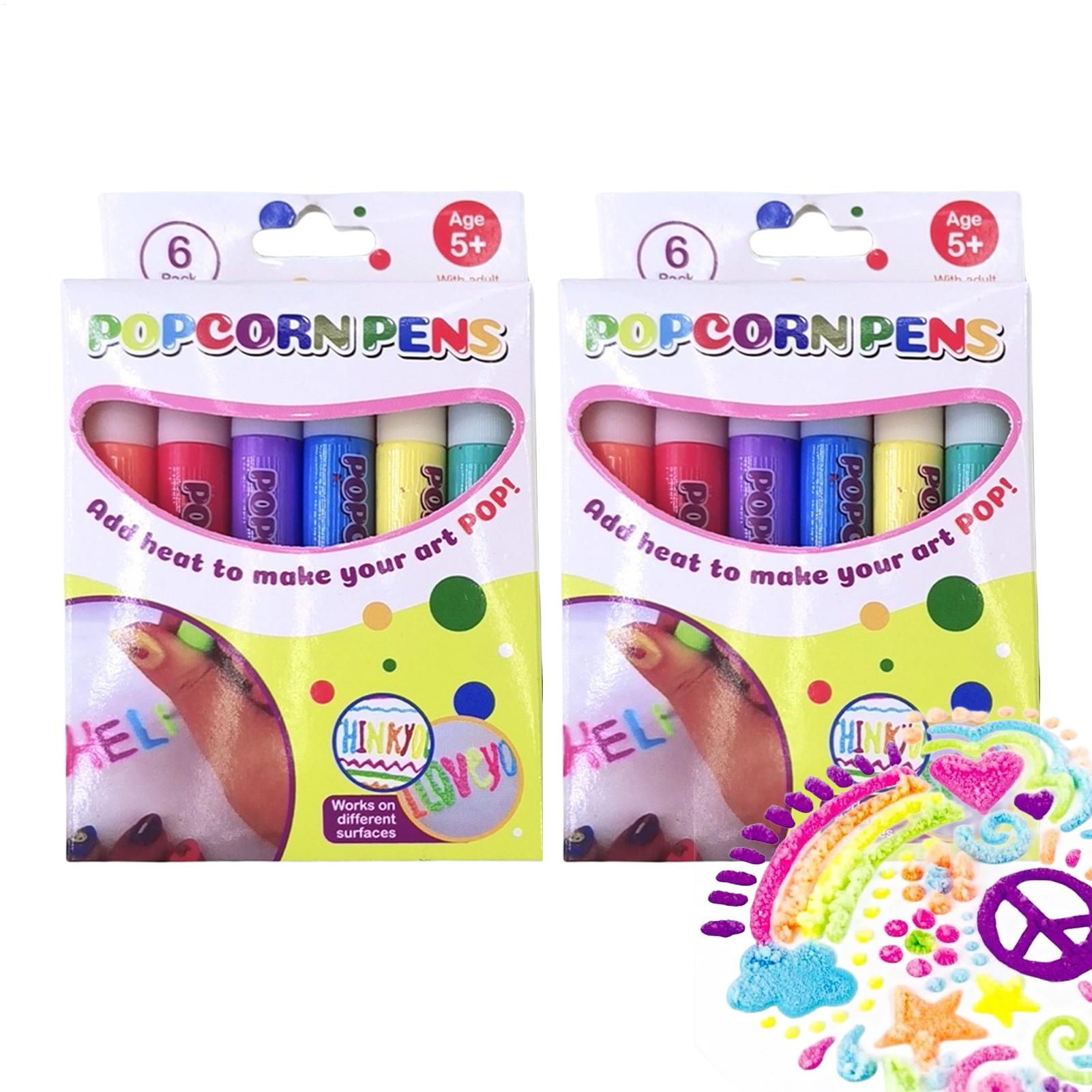 2세트 DIY 버블 팝콘 드로잉 펜 마법 퍼피 펜 6색 - Copic Marker Sketch 리뷰 및 가격